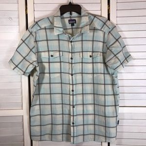 ☘️❄️ Patagonia Cream plaid Steerman shirt❄️